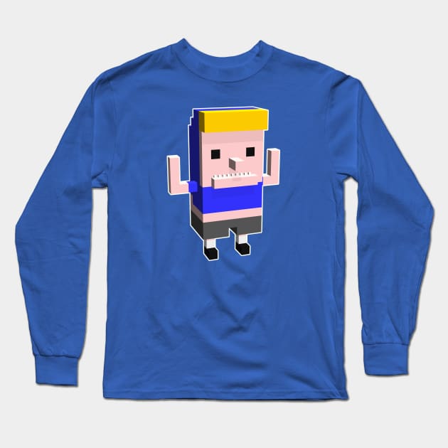 Beavis And Butthead: Beavis Long Sleeve T-Shirt by tinrobotstudios